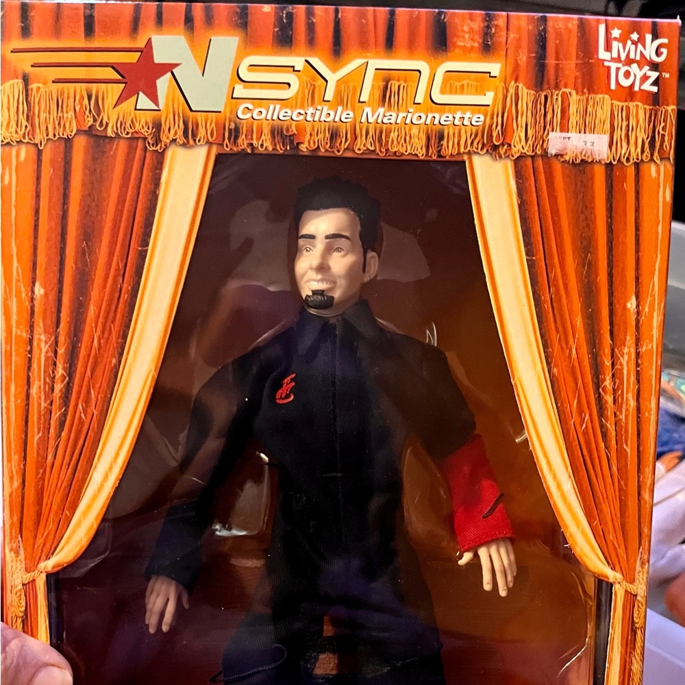 Living Toyz N’Sync Collectible Chris marionette doll - Picture 1 of 1